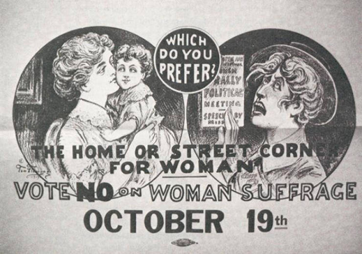 How Vintage Men Imagined Suffrage Movement