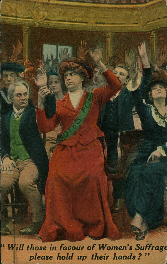 How Vintage Men Imagined Suffrage Movement