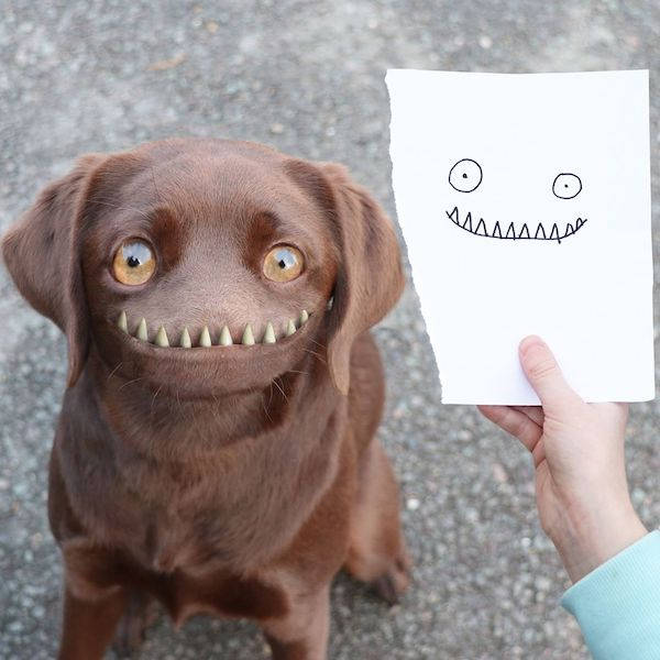 Dad Vividly Visualizes His Kids’ Drawings, And It’s A Bit Unsettling…
