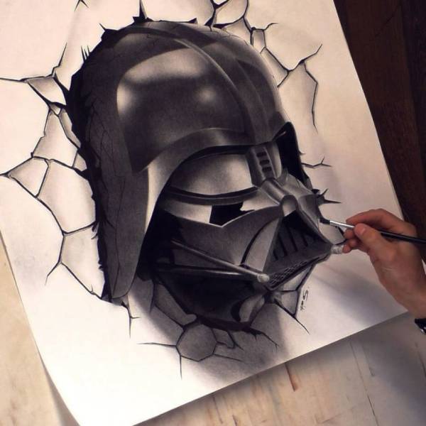 Yes, These Are Actual 3D Drawings!