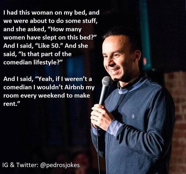 Standup Humor Can Go Whichever Way