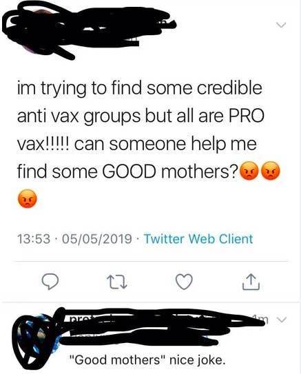 Things Anti-Vaxxers Say