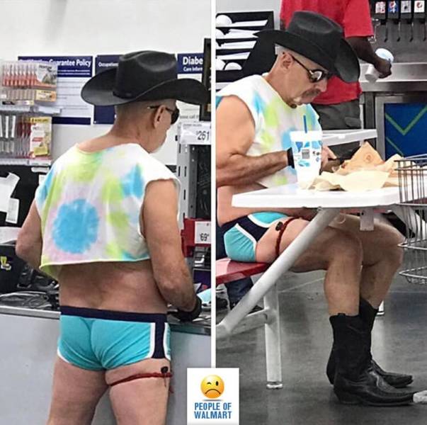 Walmart Visitors Don’t Care What They Wear