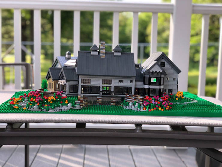This Designer Can Make A Replica Of Your House With Just LEGO!
