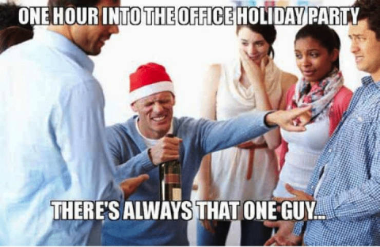 Office Holiday Party Memes Are Wild This Year!