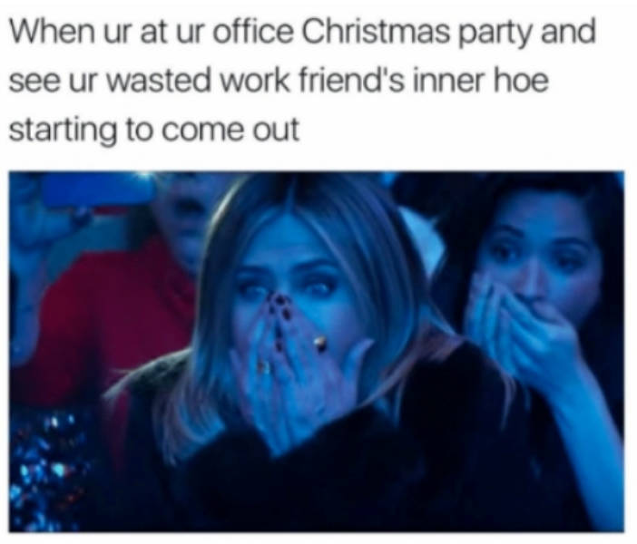 Office Holiday Party Memes Are Wild This Year!