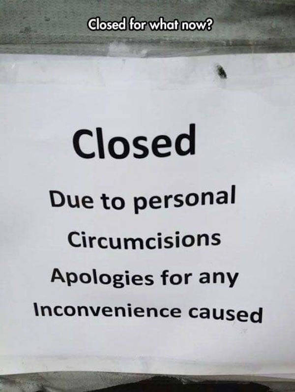 Signs That Won’t Lead You Anywhere