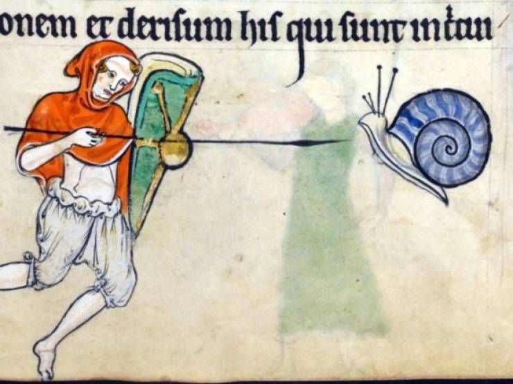 Snails Were Kinda Scary In Medieval Times