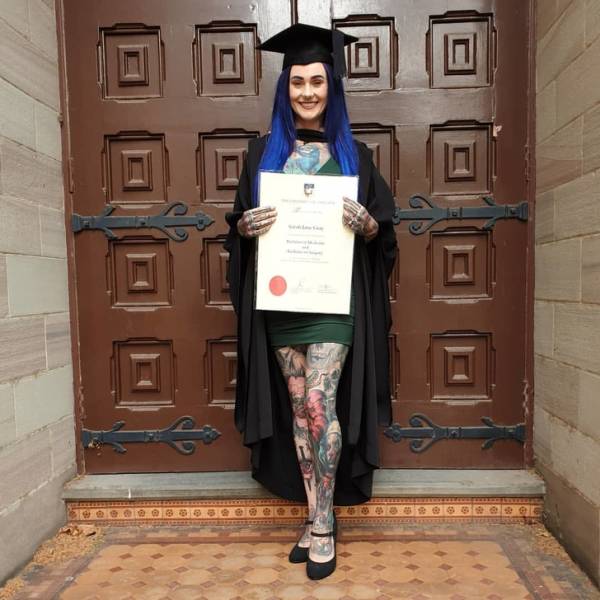 Fully Tattooed Body Didn’t Stop Her From Becoming A Doctor