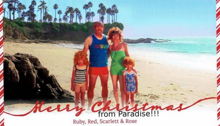 This Family Is The Best At Worst Holiday Cards!