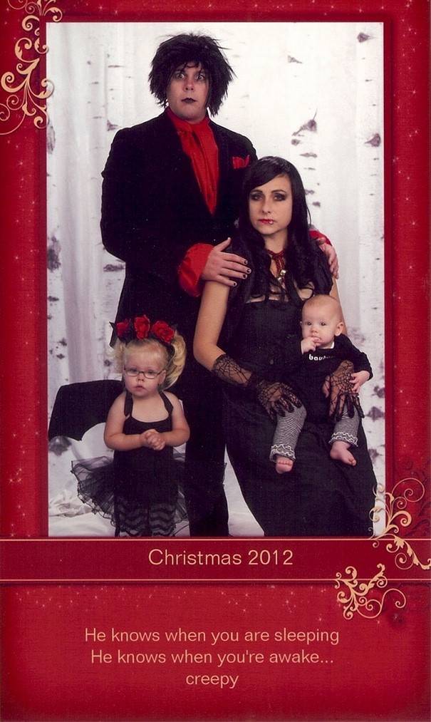 This Family Is The Best At Worst Holiday Cards!