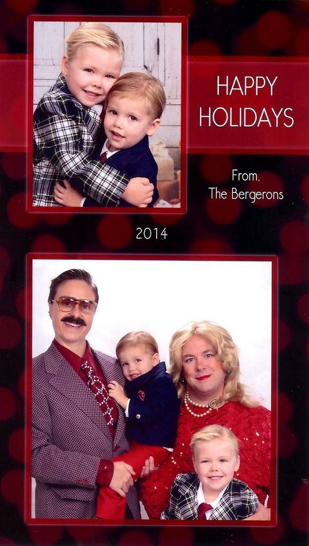 This Family Is The Best At Worst Holiday Cards!