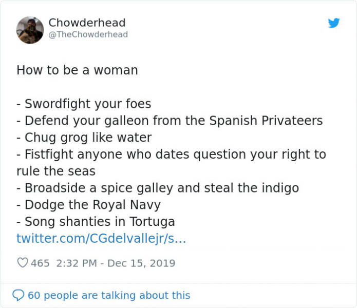 Man Posts How To Be A Man And How To Be A Woman, Gets An Immediate Reaction From The Internet