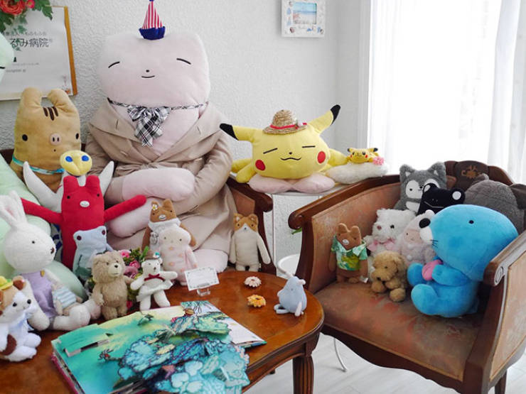 There Is A Hospital In Japan That Only Admits “Sick” Plush Toys