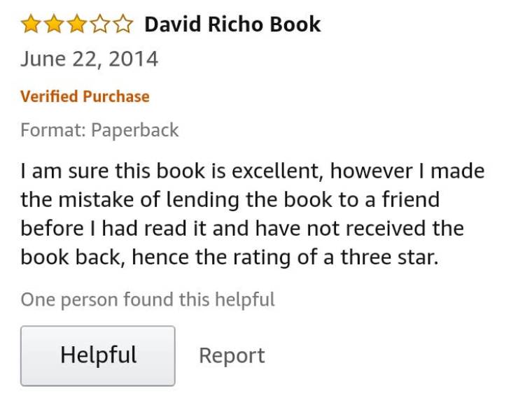 These Reviews Are Just… Wow