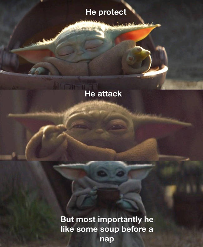 14 Baby Yoda Memes Chicken Nuggies Factory Memes