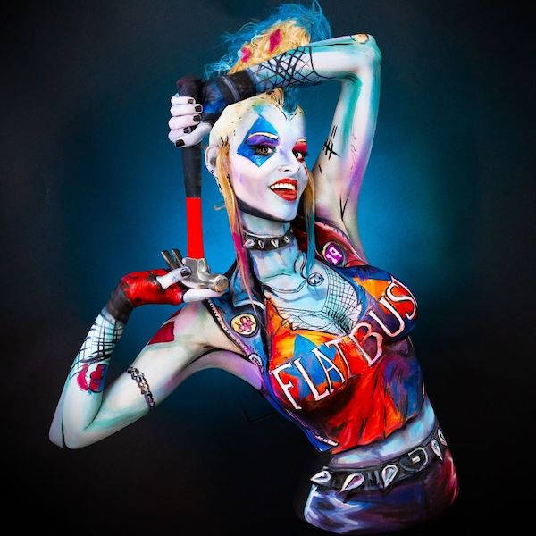 Kay Pike Is Too Good At Body Painting!