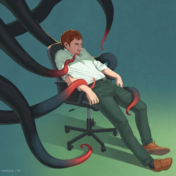 Illustrations That Show The Truth About Modern Society
