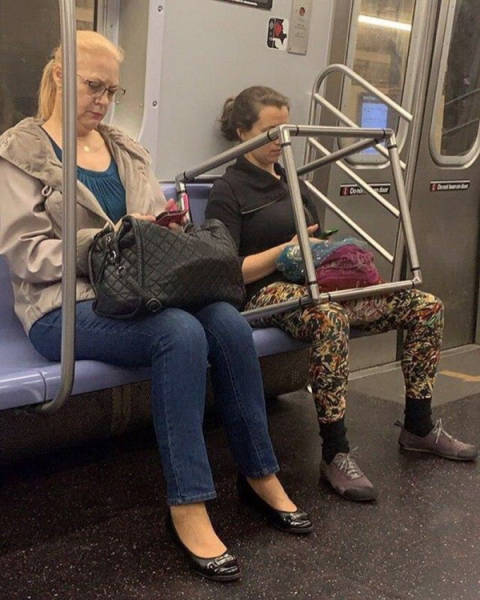 Is There Anyone Normal On The Subway?