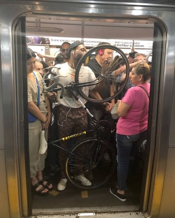 Is There Anyone Normal On The Subway?