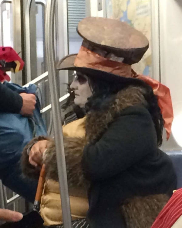 Is There Anyone Normal On The Subway?