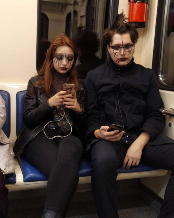 Is There Anyone Normal On The Subway?