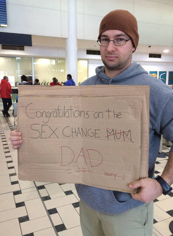 Airport Pickup Signs Are Getting Better With Every Flight!