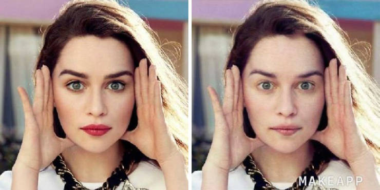 This App Filter Removes Makeup, And It’s Time To Take A Look At Celebs!
