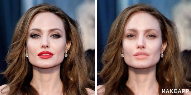 This App Filter Removes Makeup, And It’s Time To Take A Look At Celebs!
