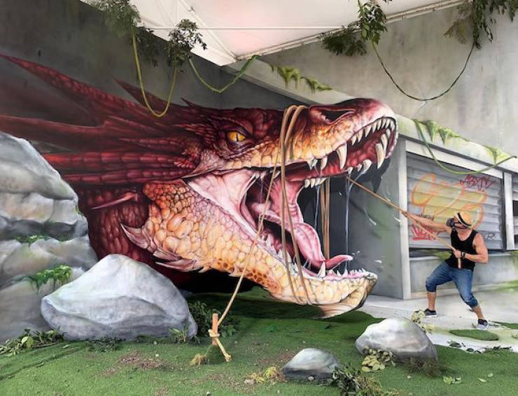 This Graffiti Artist Blurs The Line Between Art And Reality