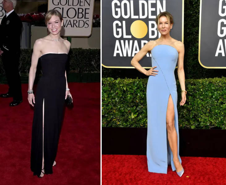 Golden Globe Nominees, Then And Now