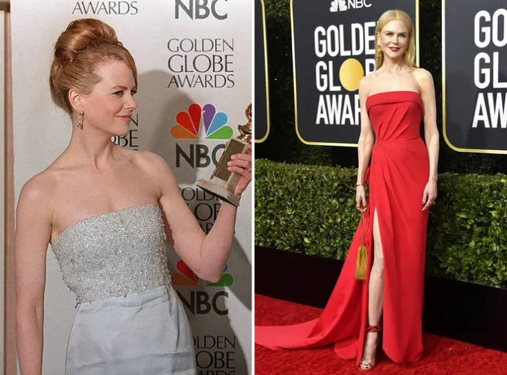 Golden Globe Nominees, Then And Now