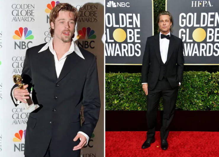 Golden Globe Nominees, Then And Now