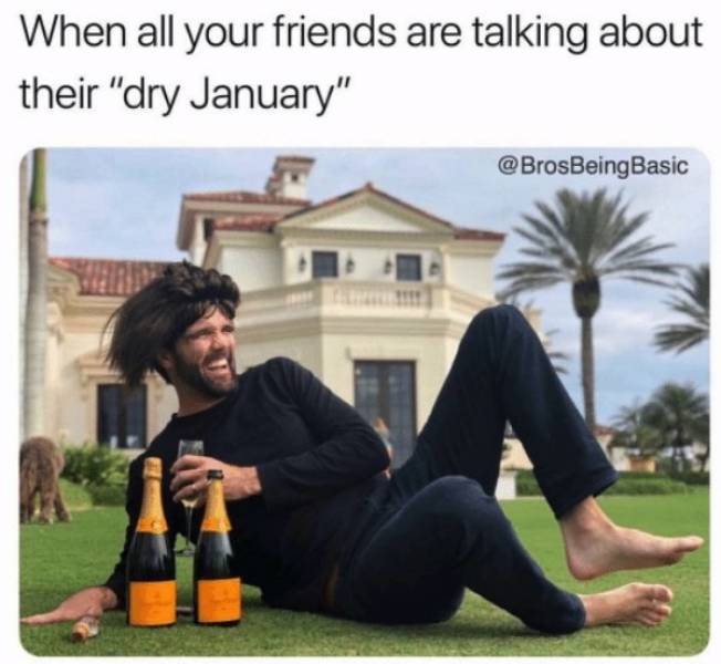 Good Luck Memes For Dry January