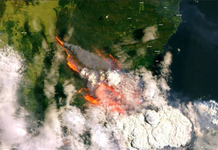 Satellite Images Show How Dire Australian Bushfires Really Are…