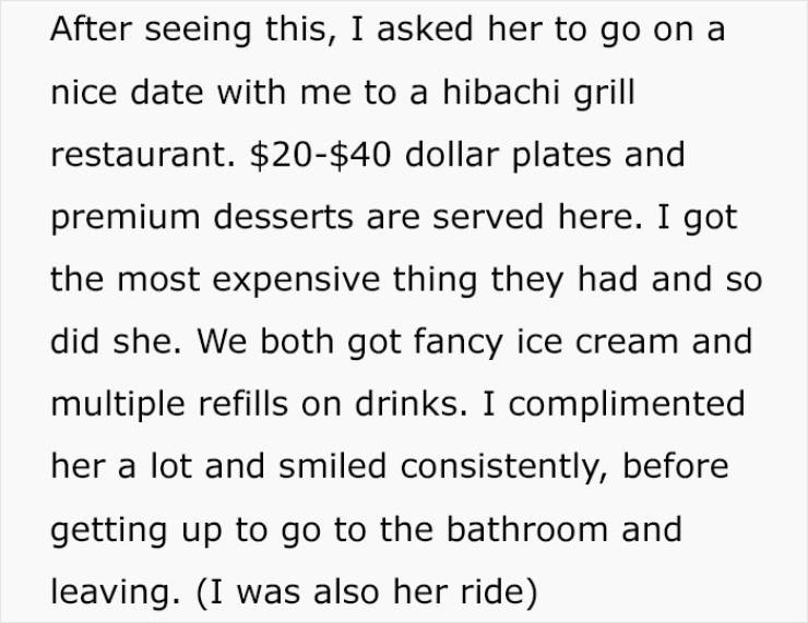 Guy Finds Out His Girl Only Needs Him For Free Meals…