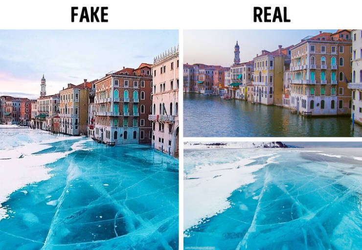 Yeah, So These Viral Photos Are Fake…
