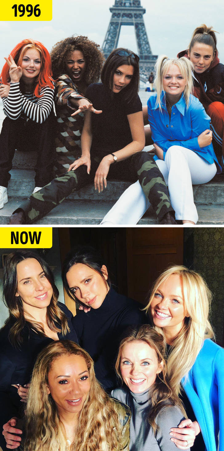 Pop Singers From The ‘90s And ‘00s Then And Now