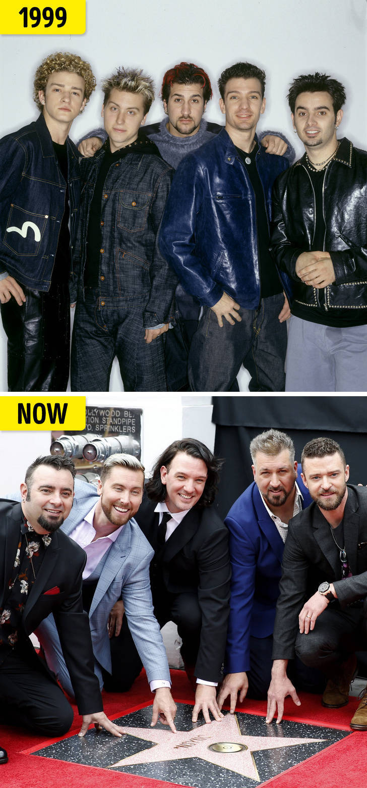 Pop Singers From The ‘90s And ‘00s Then And Now
