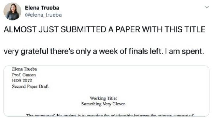 Students, Just Proofread What You Submit, Will Ya?