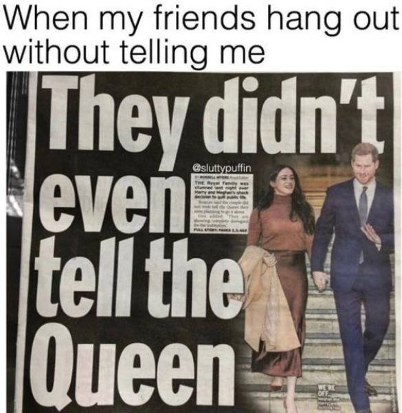 Runaway Memes About Prince Harry’s And Meghan Markle’s Latest Stunt