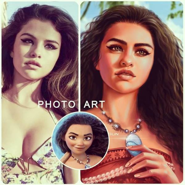 What If Celebs Looked Like Disney Characters?