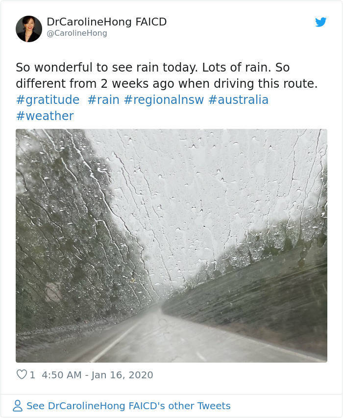 Finally, Rains Over Australia!