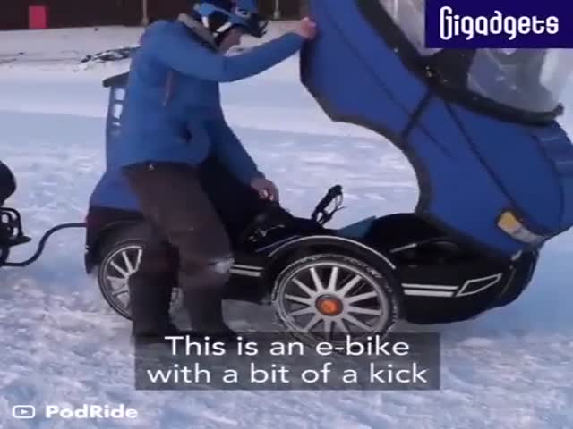 That’s A Cool E-Bike!