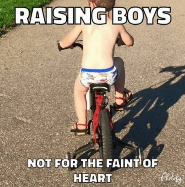 Raising Boys Is Never Easy…