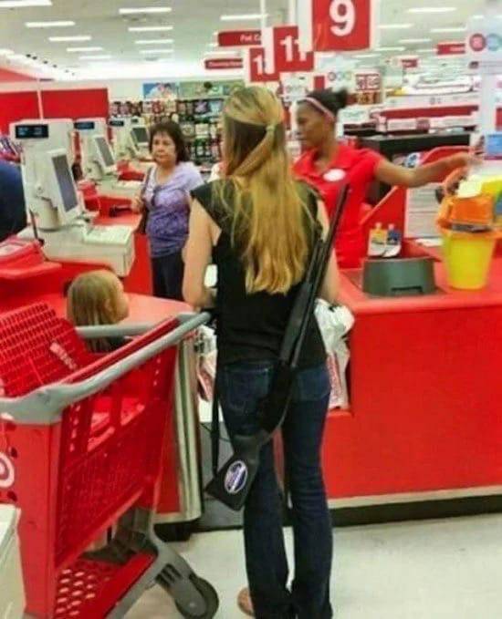 How They Go Shopping In Texas