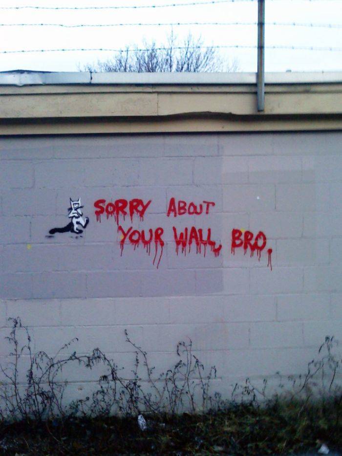 Graffiti Can Be Nice And Polite!