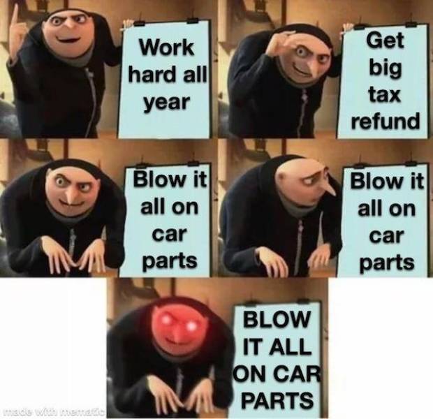 Start Your Car Meme Engine!