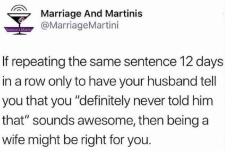 Married Life Is Almost Hilarious