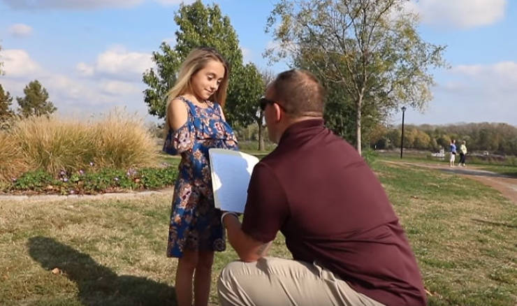 Man Tells His Wife’s Daughter He’s Adopting Her During A Photoshoot